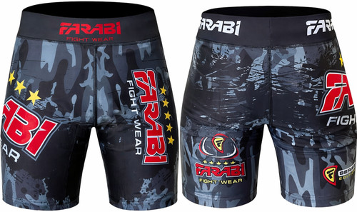 Pantaloncini farabi mma - pantaloncini,