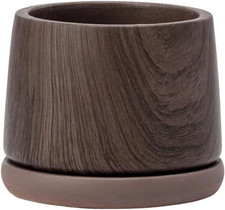 Fiore pietra cemento marrone