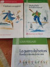 Biblioteca Dei Ragazzi. La Guerra Dei Bottoni Moby Dick  Capitani Coraggiosi