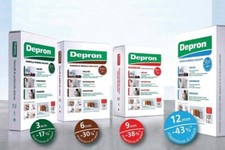 KIT 10 mq o 20 mq PANNELLI ISOLANTI DEPRON 125X80CM H 3 mm 6 mm 9 mm 12 mm