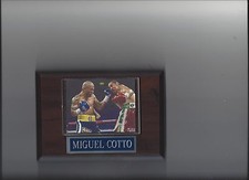 MIGUEL COTTO PLAQUE BOXING