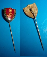 POLIZIA Pubblica sicurezza Spilla da giacca GRUPPI SPORTIVI FIAMME ORO F. d'oro