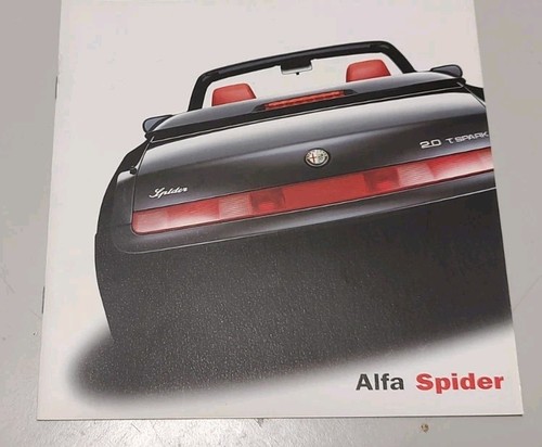 Alfa romeo spider catalogo - alfa,