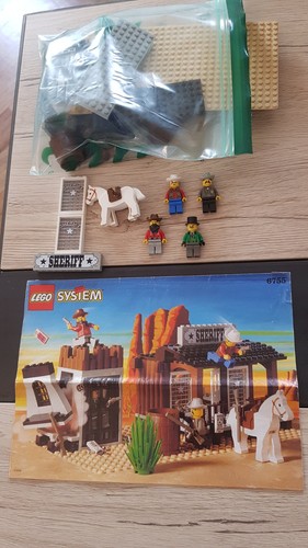 Lego 6755 sheriff lock up - lego, sheriff's