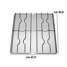 GRIGLIA CUCINA GAS SMEG WESTINGHOUS CM 44,8 X 47,8  4 FUOCHI COLORE INOX F 5307