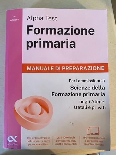 Alpha test formazione - alpha, primaria