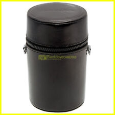 Custodia per obiettivi Minolta dedicato x 135mm. f2,8. Originale. Testa di moro.