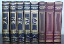 TRECCANI APPENDICE 1979-1992 (5 VOL.), SUPPLEMENTO (2 VOL.) E ATLANTE GEOGRAFICO