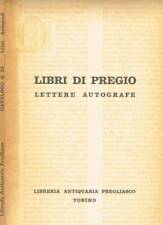 Libri di pregio. Lettere
