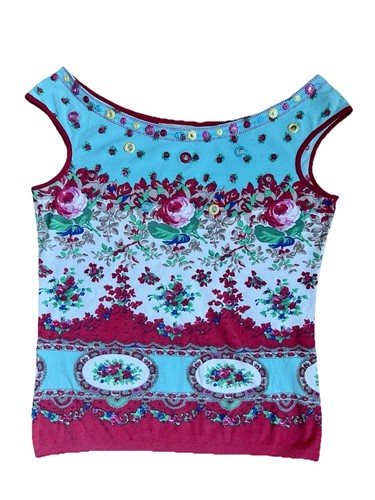 Top blumarine floreale - blumarine, 🌸floreale