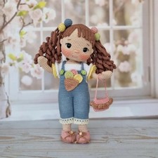 Angel Doll Crochet, Handmade