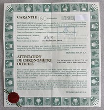 Rolex Warranty Guarantee