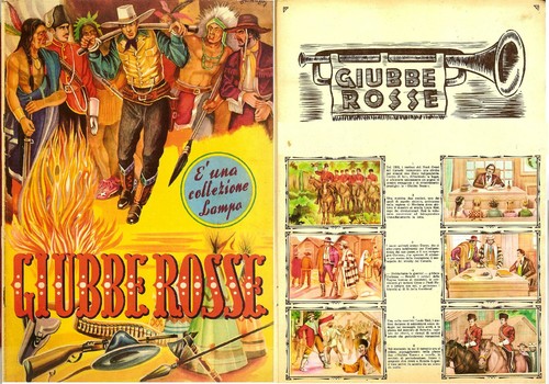 Album figurine giubbe rosse - figurine,