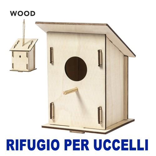 Casetta per uccelli rifugio - per,