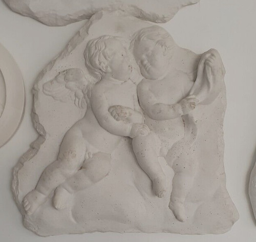 Bassorilievo quadro con putti - con,