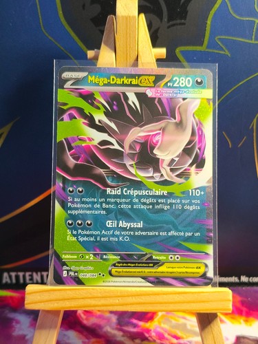 Carte pokémon méga darkrai - carte, méga-darkrai