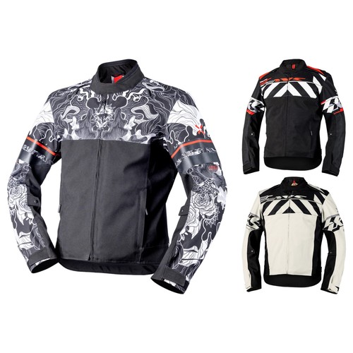 Ixs giacca moto uomo tessuto - -,
