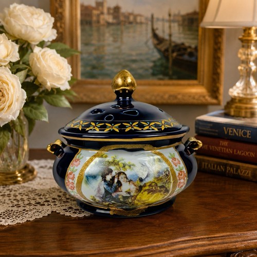 Vaso potpourri vintage - potpourri,