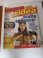 computer idea n. 112 26/5/04 FOTOCAMERE DIGITALI PALMARI ANTENATI PC SHARP VLZ10