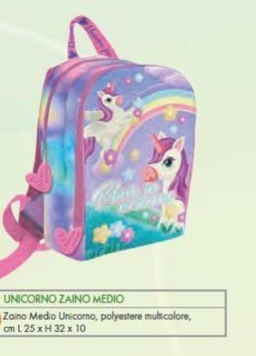 Zaino unicorno medio - zaino,