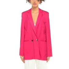 Pinko Pantalone Donna Banjo Pantalone Blazer Tute Rosa Nuovo