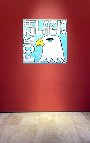 Quadro forza lazio - lazio, con