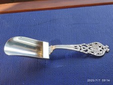  CUCCHIAINO  DA ZUCCHERO VINTAGE ARGENTO800 GREGGIO PD ZUCCHERIERA TAVOLA ARREDO