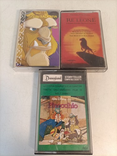Lotto disney pinocchio re - 3x,