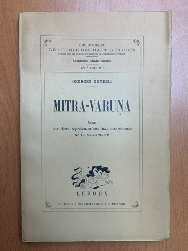 Mitra varuna essai sur - mitra,