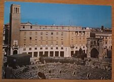 CARTOLINA ITALIA LECCE PIAZZA S. ORONZO ANFITEATRO ROMANO ITALY postcard