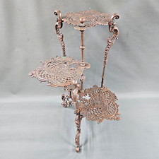 Ghisa Porta Fiori Tavolino Fiori 3 Piani IN Stile Des Stile Liberty 80 CM