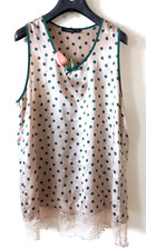 TWIN SET di Simona Barbieri canotta  shirt veste size L/XL