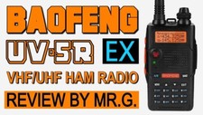 BAOFENG UV-5R EX  Dual Band  5W  VHF UHF  Radio FM- PRATICAMENTE NUOVO