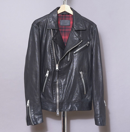 All saints giacca pelle uomo - all,