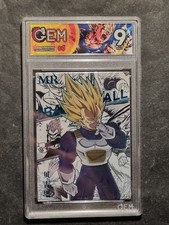 SS VEGETA - DRAGON BALL Z - PROMO - GRADED CARD 9 - MINT - NO PSA BGS - SPECIAL