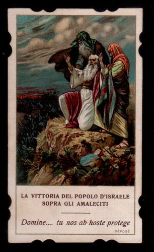 Santino holy card - b3, santa