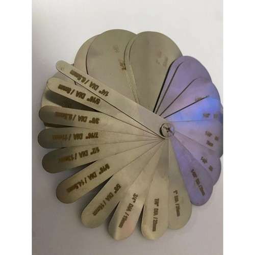 Groove angle gauge pulley - angle,