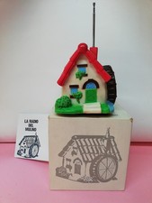 MULINO BIANCO LA RADIO DEL MULINO, VINTAGE CON SCATOLA E ISTRUZIONI CASA CASETTA