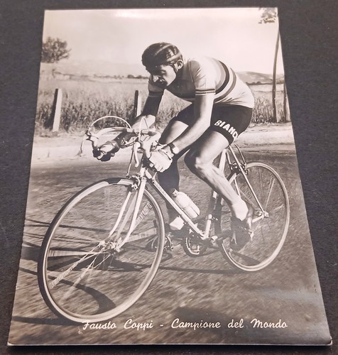 Cartolina ciclismo fausto - cartolina,