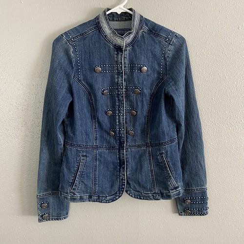 Giacca jeans denim blu - , zip