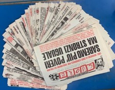 CUORE SETTIMANALE SATIRICO 1992 INCOMPLETO 47 NUMERI DI 52