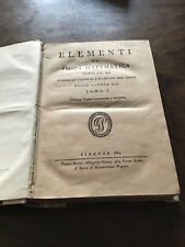 ELEMENTI DI FISICA MATEMATICA