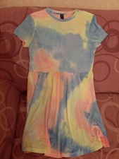 Abitino Abito Tg M Colorato Donna Ragazza Bambina Estivo Estate Morbido 