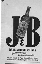 J&B Rare Scotch Whisky Vintage