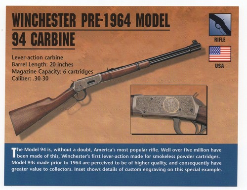 Winchester pre 1964 - winchester, model