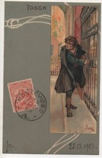 METLICOVITZ illustratore - opera TOSCA  di PUCCINI #18
