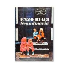 Libro Scandinavia Enzo Biagi Rizzoli 1977 Prima Edizione Geografia Enzo Biagi