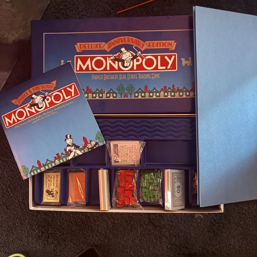 Monopoly deluxe anniversary - monopoly,