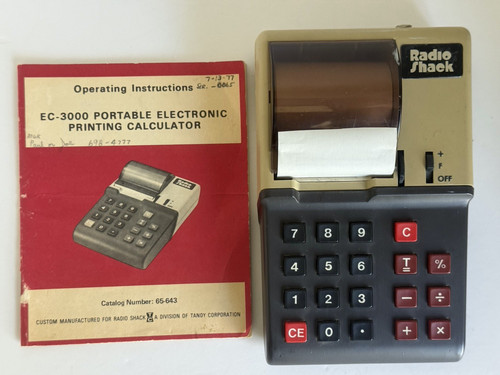 Radio shack 3000 - radio, ec-3000