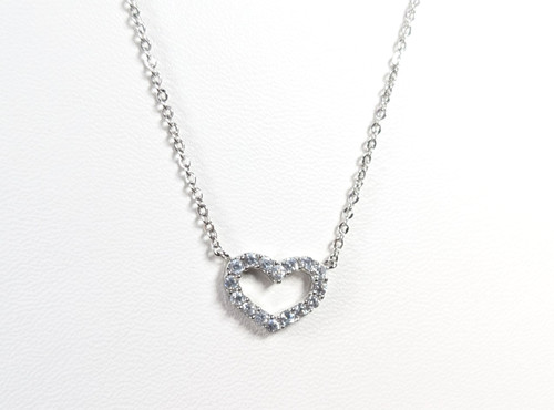 Collana galleggiante cuore - collana,
